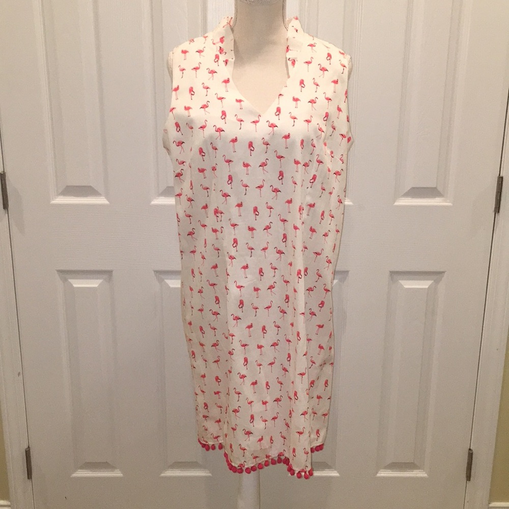Chetta B Flamingo Dress